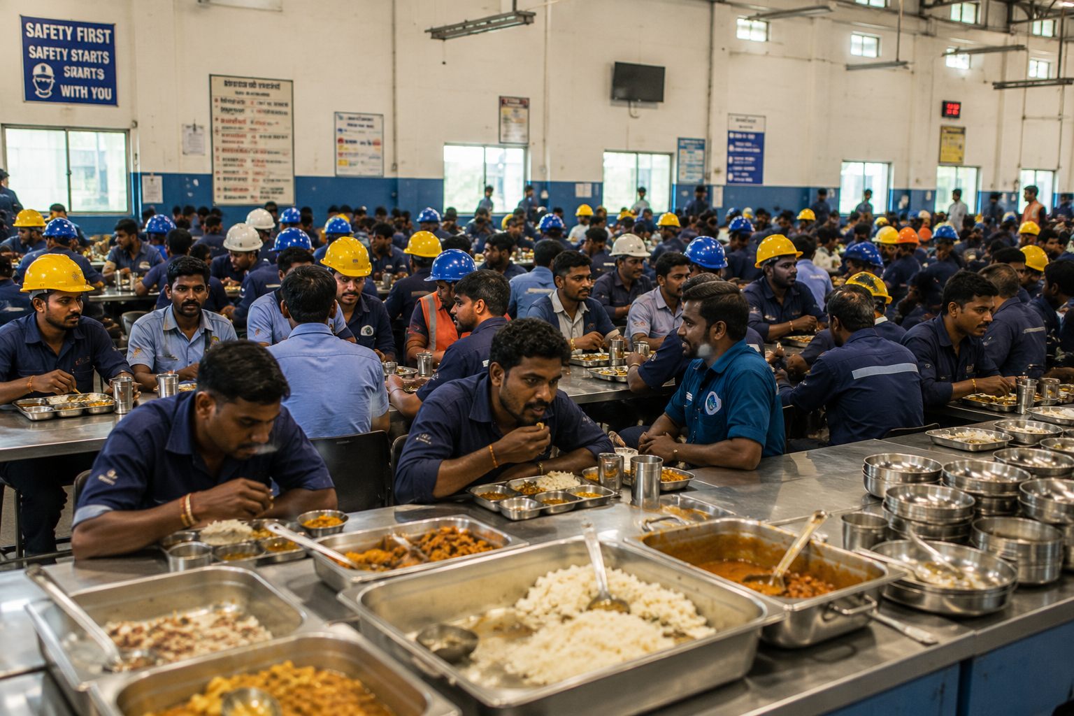 Manufacturing canteen